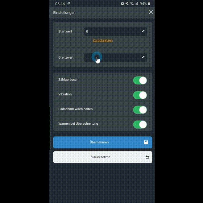 Besucherzähler Optionen_.
