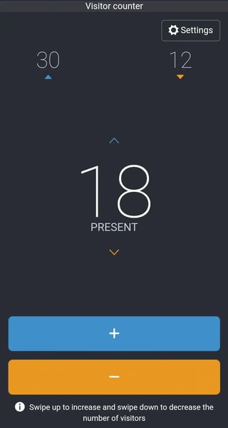 visitor, counter, app, security