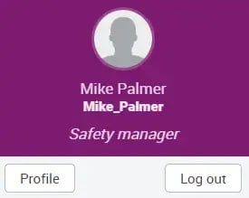 Dashboard, security, Profile