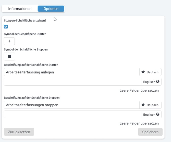 Schaltflaeche Symbolen