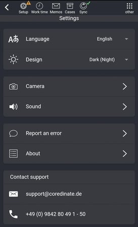 settings, change, app