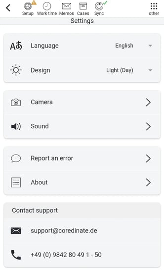 settings, change, app