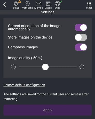 settings, change, app