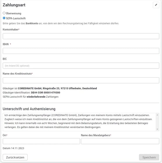 Unternehmensprofil_Rechnung_SEPA