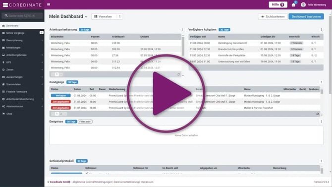 Demo Portal gescannte Kontrollpunkte anzeigen lassen