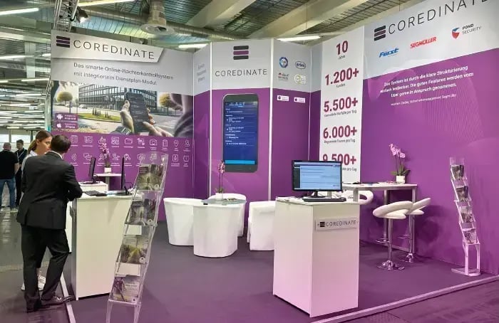 SecurityExpo Munich 2024 COREDINATE Stand