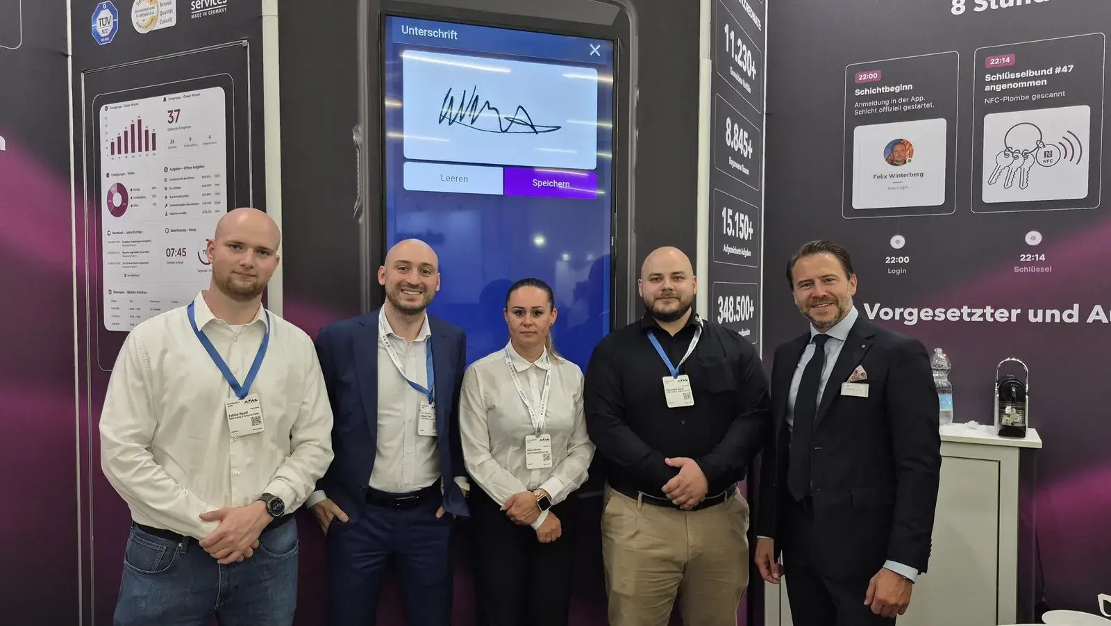 Das COREDINATE-Team auf der SicherheitsExpo München 2026