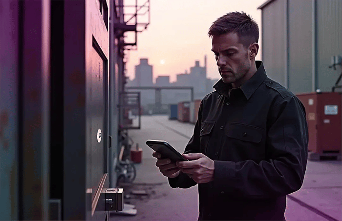 Security_guard_scans_NFC_Tag