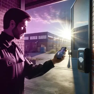 Sicherheitsmitarbeiter_Scan_Klick