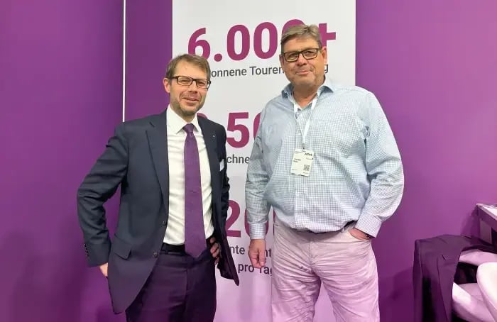 SecurityExpo Munich: Managing Director Carsten Bucko from busec Security GmbH & Co.KG with Michael Kulig