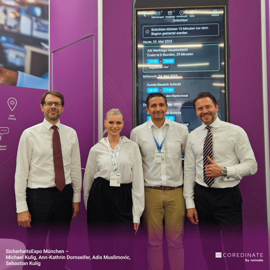 SecurityExpo Munich — Michael Kulig, Ann Adis, Sebastian Kulig
