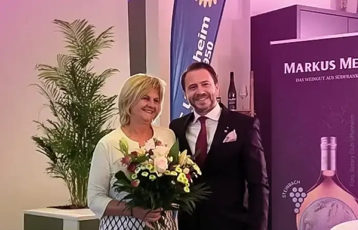 Handover of office Rotary Club Uffenheim