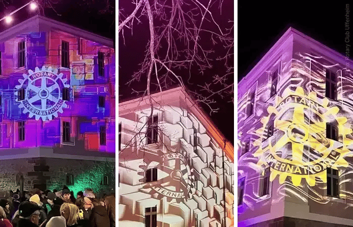 Schlossleuchten Rotary Club Uffenheim