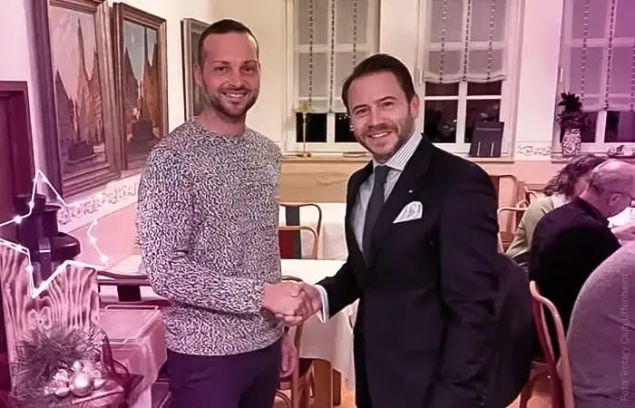  TraumRitter Rotary Club Uffenheim presents donation