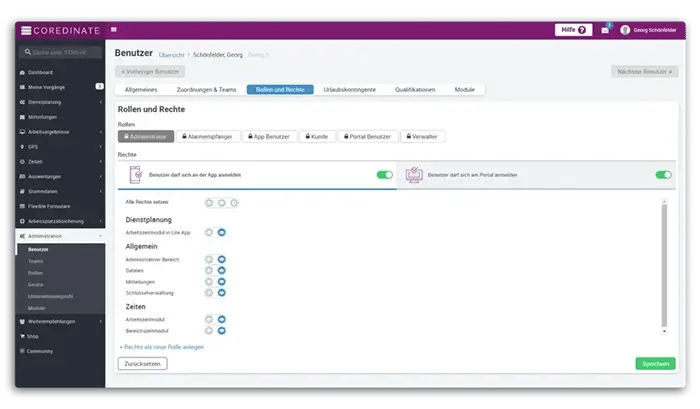 المستخدمون، الأدوار، الحقوق، الوصول، نظرة عامة