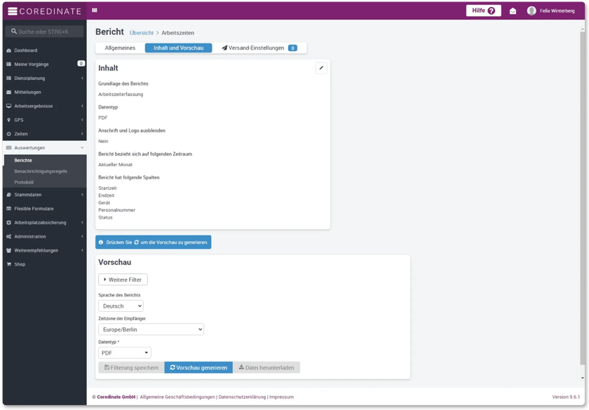 Create reports, OWKS, document, report, digital communication, digitization