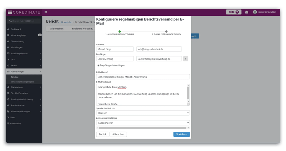 إعداد التقارير، البريد الإلكتروني، نظام إدارة القوى العاملة، الإرسال، التواصل الرقمي، الرقمنة