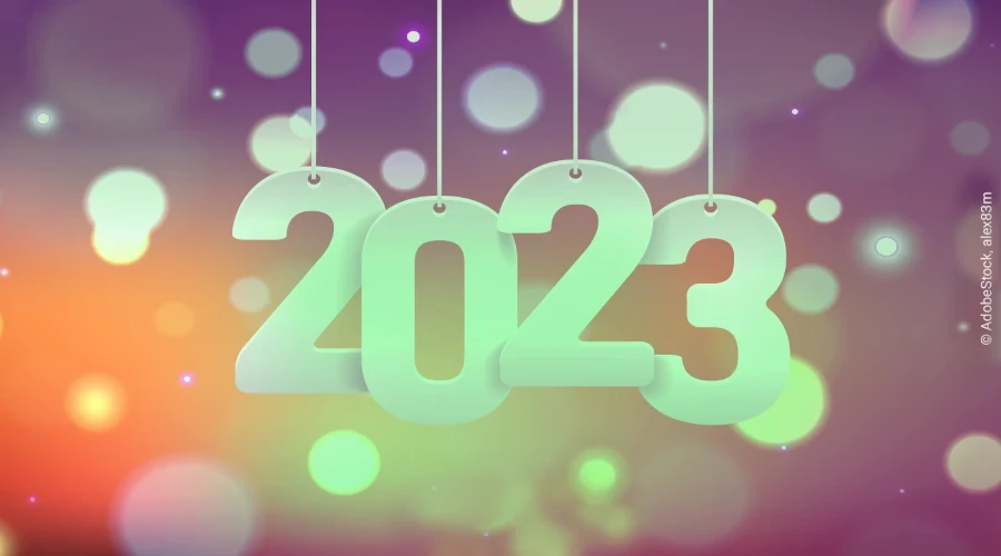 2023, frohes neues Jahr, Neujahrsgrüße, guten Rutsch