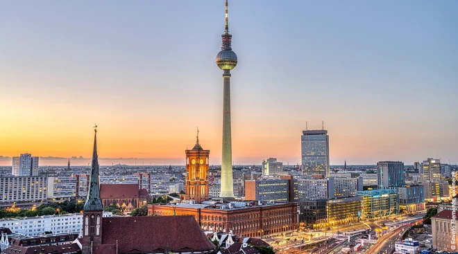 Berlin, Turm, OWKS, Deutschland, Sicherheit, Stadt
