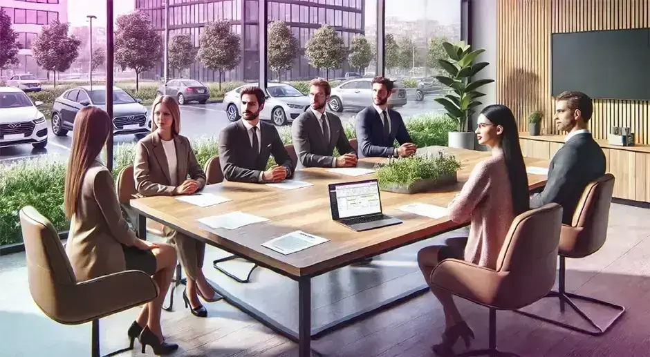 Meeting between a municipality and a security company for a contract